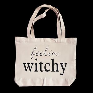 NWT Wool + Pepper Co. FEELIN WITCHY Tote Bag